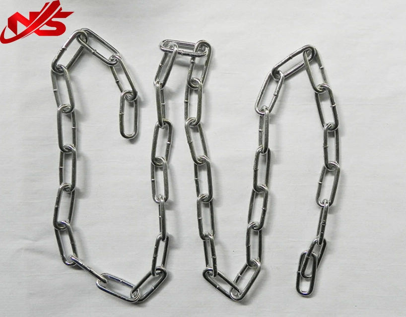 DIN 5685A Short / Long Link Chain Galvanized Connecting Chain Rigging