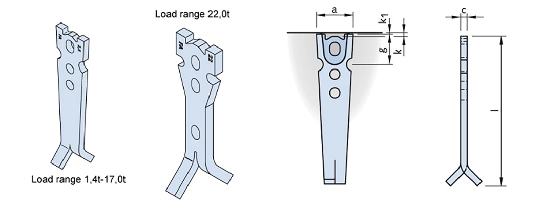 Precast Concrete Lifting Foot Anchor Fleet Lift Unilateral Erection Anchors for Construction