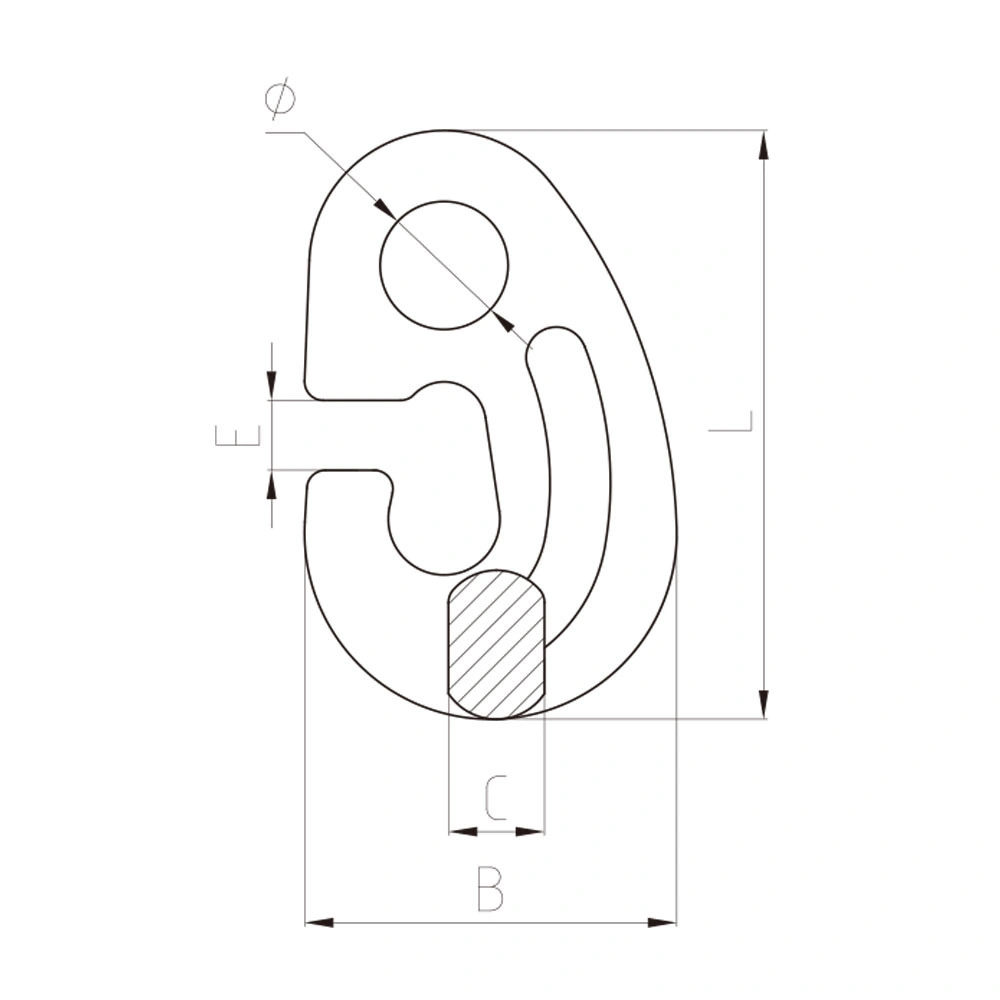 G80 Rigging Hardware Forged Super Alloy Steel Fishing and Overseas Rigging