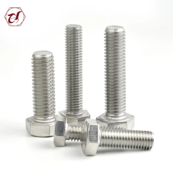 SS304 SS316 Stainless Steel Screw/Bolt DIN933 Full Thread/A2 A4 Hex Bolt/A2-70 Hex Bolt