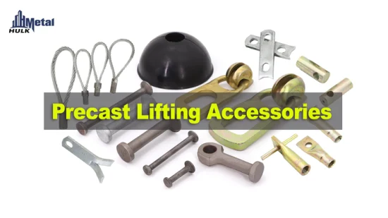 Precast Concrete Lifting Foot Anchor Fleet Lift Unilateral Erection Anchors for Construction